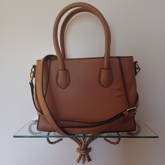 Isabelle Satchel with Crossbody Strap - Picture 1 of 9